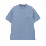 Chrome Hearts Blue Monochrome Horseshoe T-ShirtChrome Hearts Blue Monochrome Horseshoe T-Shirt