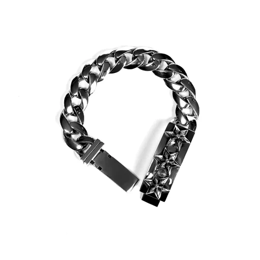 Chrome Hearts 6-seitiges Stern-ID-Armband Chrome Hearts 6-seitiges Stern-ID-Armband