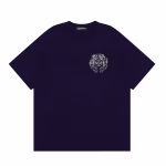 Chrome Hearts Silver Emblem T-Shirt Navy
