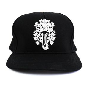 Chrome Hearts Dagger Denim Baseball Black/White – Cap
