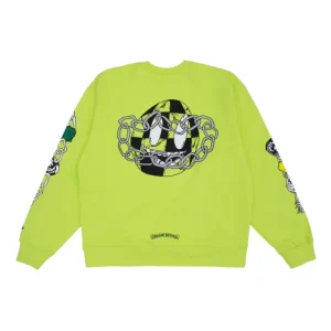 Chrome Hearts Matty Boy green sweatshirts