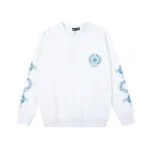 Chrome Hearts Sweatshirts, blaues Logo