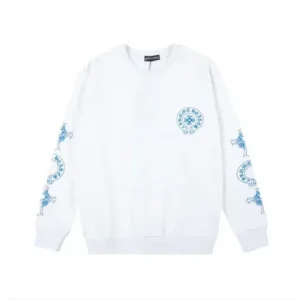 Chrome Hearts Sweatshirts, blaues Logo