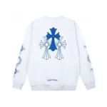 Chrome Hearts Sweatshirts, blaues Logo