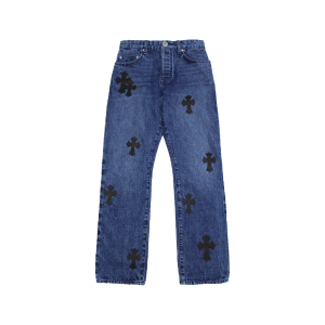 CH Cross Lederpatches Jeans