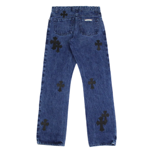 CH Cross Lederpatches Jeans