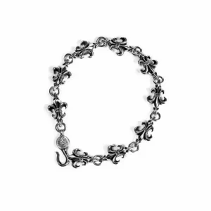 Chrome Hearts BS Fleur Cross Cut Out Link Armband