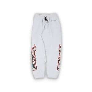 Chrome Heart Matty Boy Brain Flame Sweatpants