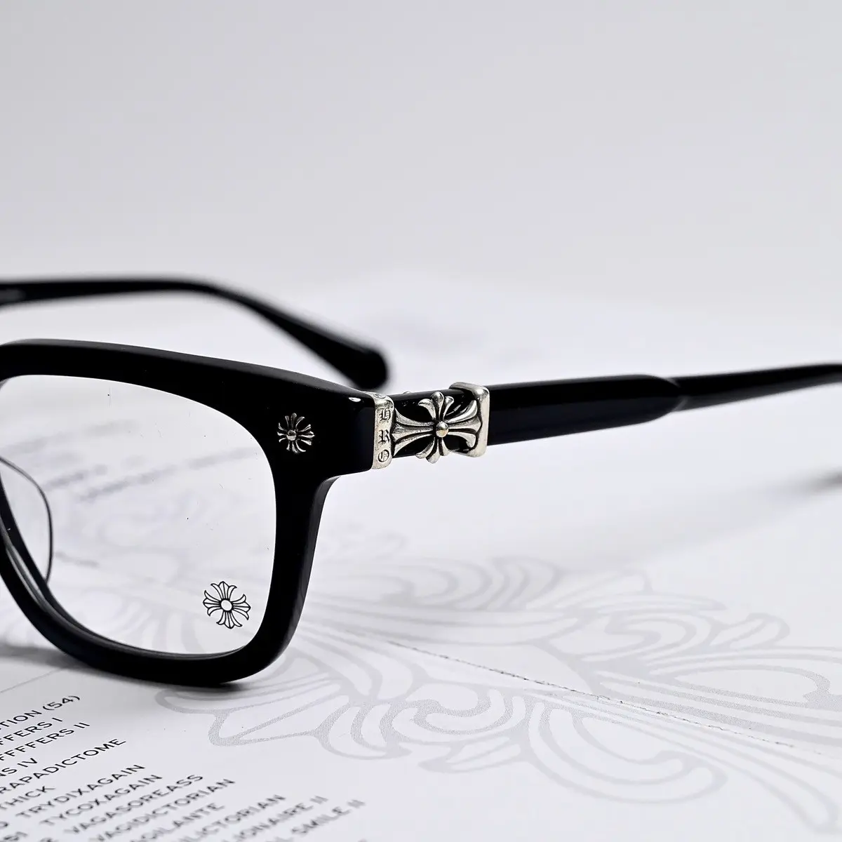 Chrome Hearts Cox Ucker Brille Chrome Hearts Cox Ucker Brille