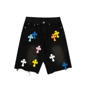 Chrome Hearts Color Cross Short – Black
