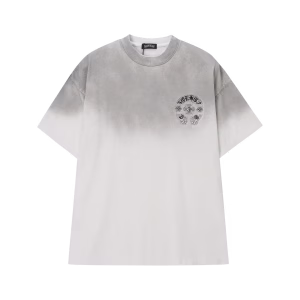 Chrome Hearts White Gothic Cross Logo T-Shirt