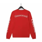 Chrome Hearts Sanskrit Langarmshirt – Rot